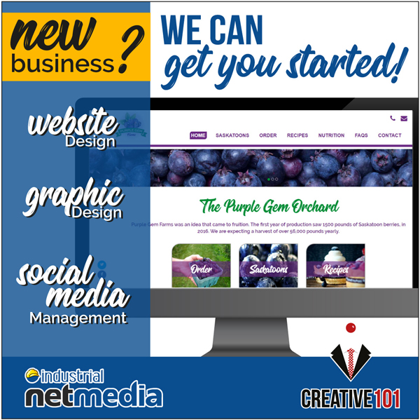 INM/Creative101 can get your business online!