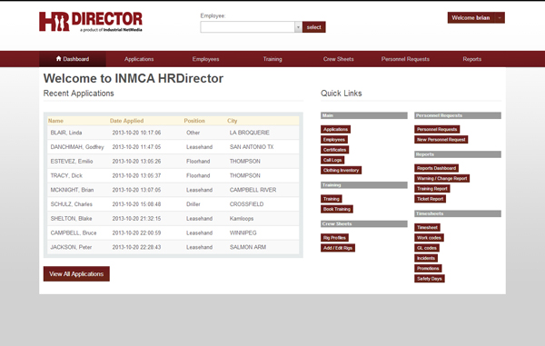 HR Director Dashboard